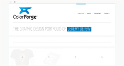 Desktop Screenshot of colorforge.com