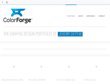 Tablet Screenshot of colorforge.com